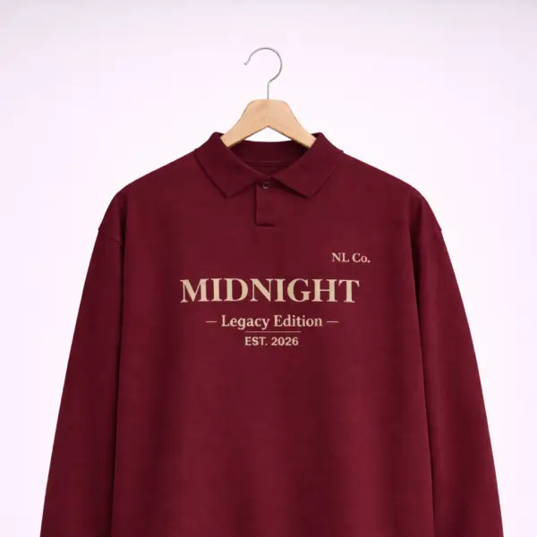 Midnight Legacy Oversized Polo