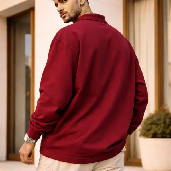 Midnight Legacy Oversized Polo